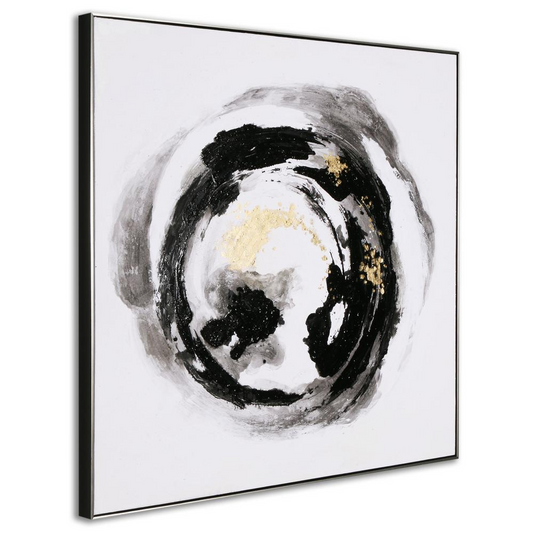 Spherical, Hand Painted Canvas